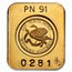 1991 Australia 5-Coin Gold Nugget Proof Set