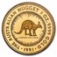 1991 Australia 5-Coin Gold Nugget Proof Set