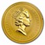1991 Australia 5-Coin Gold Nugget Proof Set