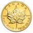 1991 Canada 1/10 oz Gold Maple Leaf BU