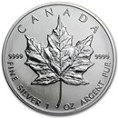 1991 Canada 1 oz Silver Maple Leaf BU