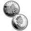 1991 Canada 4-Coin Proof Platinum Set: Snowy Owl (w/Box & COA)