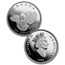 1991 Canada 4-Coin Proof Platinum Set: Snowy Owl (w/Box & COA)