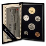 1991 Canada 6-Coin Specimen Set (Box & COA)