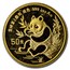 1991 China 1/2 oz Gold Panda Large Date BU (Sealed)