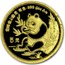 1991 China 1/20 oz Gold Panda BU (In Capsule)
