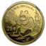 1991 China 1/4 oz Gold Panda Small Date MS-69 NGC
