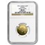 1991 China 1/4 oz Gold Panda Small Date MS-69 NGC