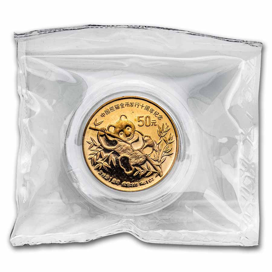 邦楽 GOLD 1988 SM Singapore Gold 1 oz 100 Singold - Lunar Year of the