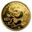 1991 China 1 oz Gold Panda Large Date MS-69 NGC