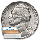 1991-D Jefferson Nickel 40-Coin Roll BU