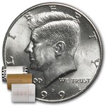 1991-D Kennedy Half Dollar 20-Coin Roll BU