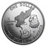 1991-D Korean War $1 Silver Commem BU (w/Box & COA)