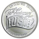 1991-D USO $1 Silver Commem BU (Capsule Only)