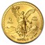 1991 Mexico 1/2 oz Gold Libertad BU