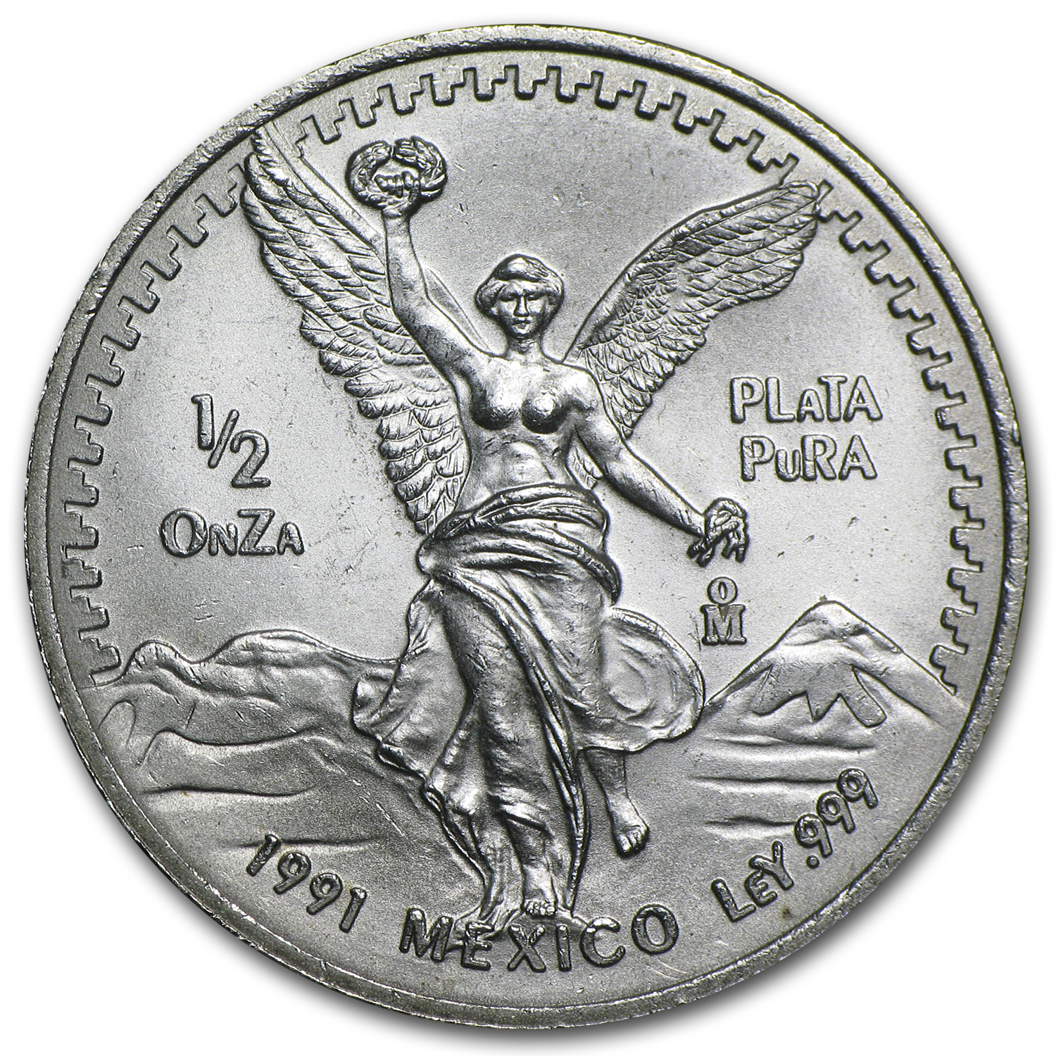 Buy 1991 Mexican 1/2 oz Silver Libertad Type 2 BU | APMEX