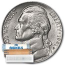1991-P Jefferson Nickel 40-Coin Roll BU