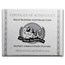 1991-P Mount Rushmore $1 Silver Commem BU (w/Box & COA)