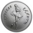 1991 Russia 1/4 oz Palladium Ballerina BU