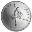 1991 Russia 1 oz Palladium Ballerina BU