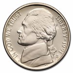1991-S Jefferson Nickel 40-Coin Roll Proof