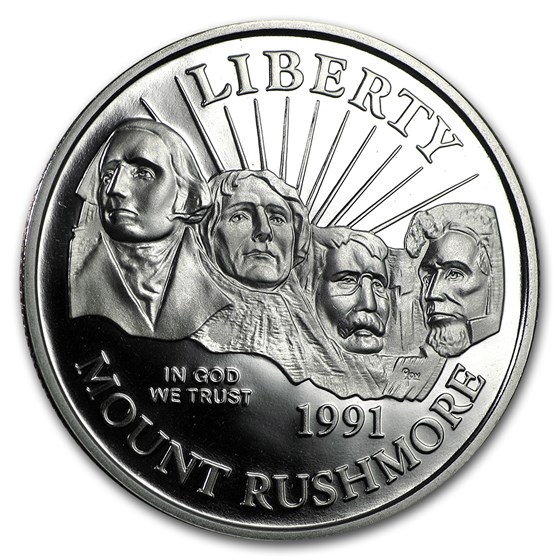 1991-S Mount Rushmore 1/2 Dollar Clad Commem Proof (Capsule only) 1991-S Mount Rushmore 1/2 Dollar Clad Commem Proof (Capsule only)
