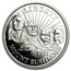1991-S Mount Rushmore 1/2 Dollar Clad Commem Proof (w/Box & COA)