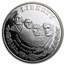 1991-S Mount Rushmore $1 Silver Commem Proof (Capsule only)