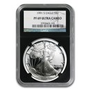 1991-S Proof American Silver Eagle PF-69 NGC (Retro Black Insert)