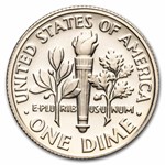 1991-S Roosevelt Dime 50-Coin Roll Proof