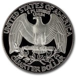 1991-S Washington Quarter Gem Proof