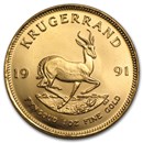 1991 South Africa 1 oz Gold Krugerrand BU