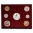 1991 Vatican City Pope John Paul II 7-Coin Set BU (OGP)