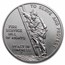 1992 1 oz Silver Ben Franklin Firefighter Medal BU (Capsule Only)
