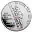 1992 1 oz Silver Ben Franklin Firefighters Medal Proof (Capsule)