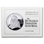 1992 1 oz Silver Ben Franklin Firefighters Medal Proof