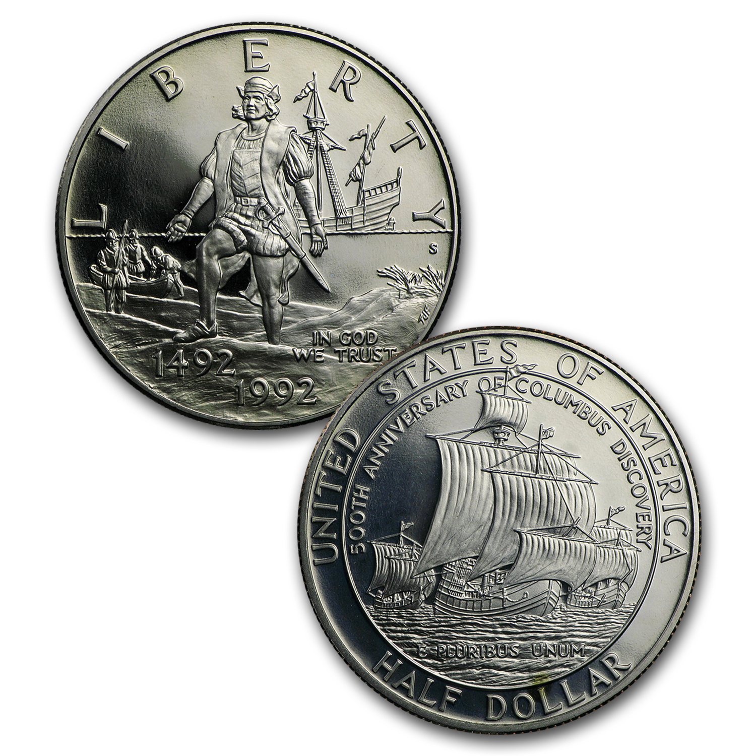 Buy 1992 3-Coin Commem Columbus Quincentenary Prf Set (w/Box & COA