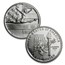 1992 3-Coin Commem Olympic Proof Set (w/Box & COA)