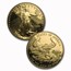 1992 4-Coin Proof American Gold Eagle Set (w/Box & COA)
