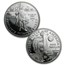 1992 6-Coin Commem Columbus Quincentenary Set BU & Pf (Box & COA)