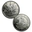 1992 6-Coin Commem Columbus Quincentenary Set BU & Pf (Box & COA)