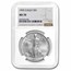 1992 American Silver Eagle MS-70 NGC