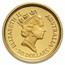1992 Australia 1/2 oz Proof Gold Nugget with Eagle Privy