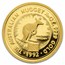 1992 Australia 1/20 oz Gold Nugget Eagle Privy Proof