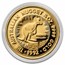 1992 Australia 1/4 oz Gold Nugget BU