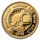 1992 Australia 1/4 oz Gold Nugget BU
