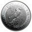 1992 Australia 2 oz Silver Kookaburra BU