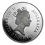1992 Australia 2 oz Silver Kookaburra Proof