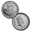 1992 Australia 5-Coin Platinum Koala Proof Set (1.9 oz)
