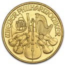1992 Austria 1/10 oz Gold Philharmonic BU